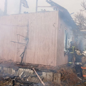 1 человек погиб и 1 пострадал при пожаре в Красном Октябре