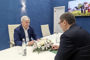 В Суздале встретились губернаторы Владимирской и Воронежской областей
