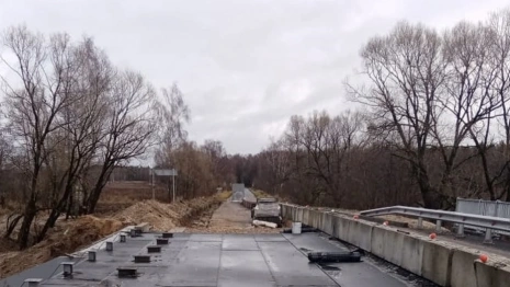 В Киржачском районе мост через реку Шередарь сдали лишь спустя 3 месяца