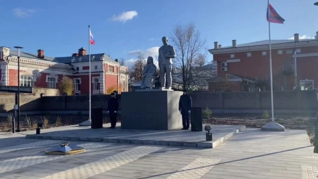 В Покрове открыли Сквер Победы