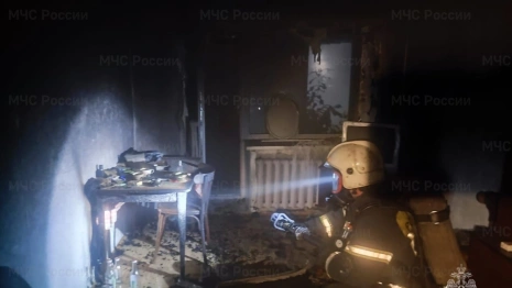 В Коврове во время пожара пострадал 60-летний мужчина