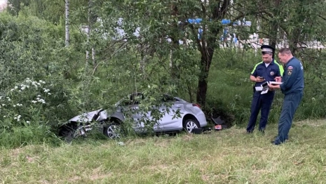 Женщина сильно пострадала в ДТП на М-7 во Владимирской области