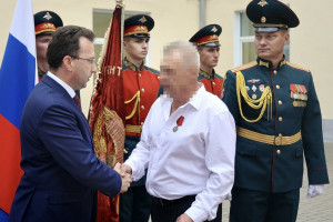 Девятерых бойцов СВО из Владимирской области наградили медалями