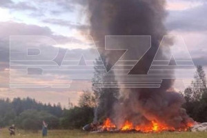 Самолет Евгения Пригожина разбился в Тверской области: 10 человек погибли