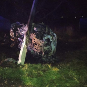 Во Владимирской области в горящей иномарке умер 27-летний парень