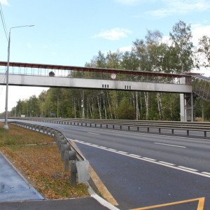 Трассу М-7 Волга под Гороховцом перекроют из-за монтажа надземных переходов