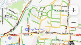 Глухая пробка выросла на проспекте Ленина во Владимире