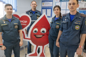 Владимирские сотрудники МЧС в очередной раз стали донорами
