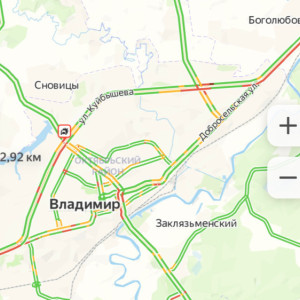 Водители встали в пробках на всех выездах из Владимира