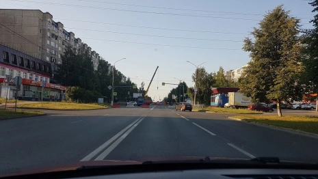 Во Владимире улицу Безыменского перекрыли из-за обрушения теплосетей