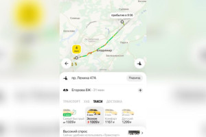 Цены на такси во Владимире взлетели утром 20 февраля после снегопада