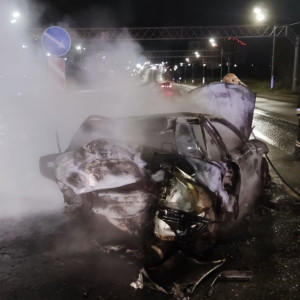 Полиция установила личности пострадавших в ДТП с пожаром во Владимире