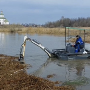 В Суздале после паводка начали расчищать русло Каменки