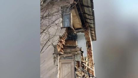 Появились фото с нового ракурса обрушившегося во Владимире дома