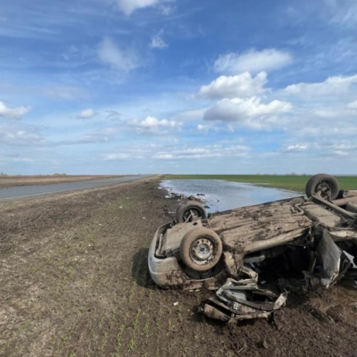 Водитель пострадал в ДТП с перевернутой машиной на Северном обходе  Камешково - День во Владимире