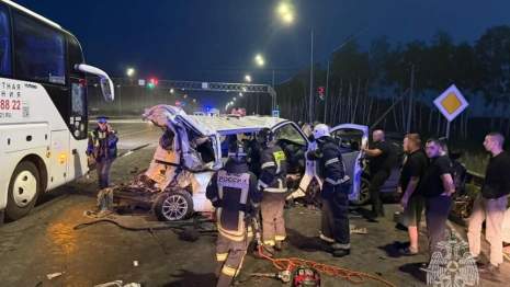 9 человек пострадали и 3 погибли в ДТП с автобусом и минивэном во Владимирской области