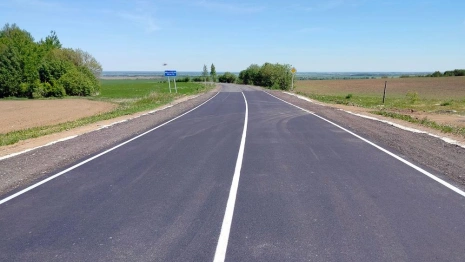 Во Владимирской области сделали дорогу к затерянному в полях селу