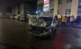 В Муроме человек пострадал в массовой аварии у ТЦ