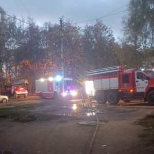 На пожаре под Александровом спасли 3 детей и 3 взрослых