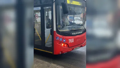 Во Владимире заметили Деда Мороза за рулем автобуса №29с