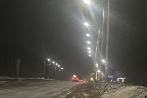 Во Владимире Московское шоссе утонуло в темноте