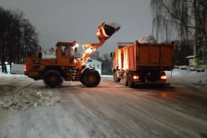 Мэрия Владимира назвала улицы для ночной уборки снега
