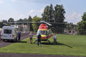 Жительницу Гороховца на вертолете доставили во Владимир ради оказания срочной помощи