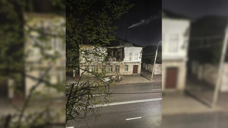 В центре Владимира у векового дома обрушился второй этаж