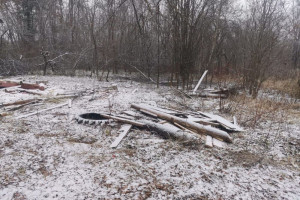 Рядом с Красной Горбаткой выросла незаконная свалка