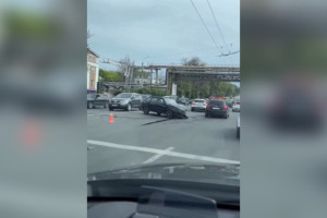 Во Владимире ДТП у Химзавода спровоцировало пробку