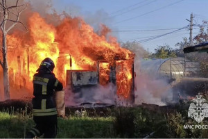 Во Владимире едва не сгорели дачи в СНТ «Уварово»