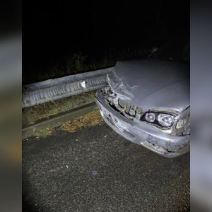 На трассе М-7 в Ковровском районе легковушка влетела в отбойник