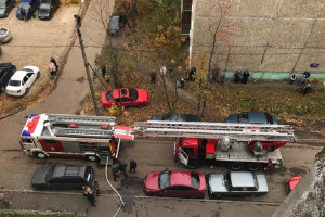 Во Владимире из горящего дома эвакуировали 6 человек 