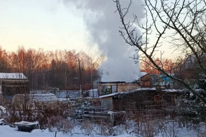 Во Владимирской области смертельный пожар на даче начался из-за печки-буржуйки