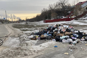 Во Владимире загорелся кузов мусоровоза