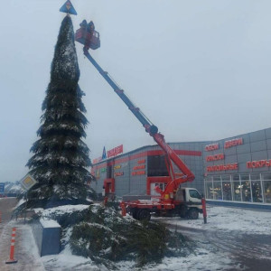 Во Владимире у «Тандема» собрали новогоднюю елку