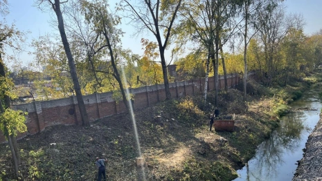 Кирпичную стену у химзавода во Владимире преобразуют в арт-объект