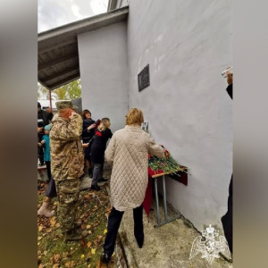 Во Владимирской области увековечили память погибшего при спецоперации офицера