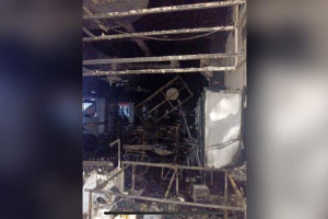 Сгоревший «Рынок на Студеной» во Владимире показали изнутри