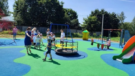 В Киржаче открыли первую в 2024 году «умную» площадку