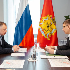 Владимирский губернатор Авдеев встретился с вице-премьером РФ Хуснуллиным