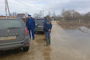 В Петушинском районе затопило деревню Аббакумово