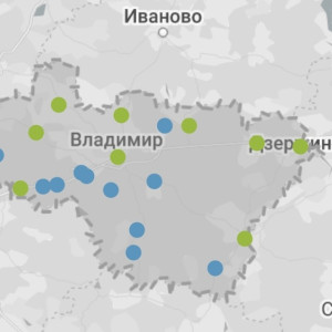 Во Владимирской области назвали город с самой комфортной средой