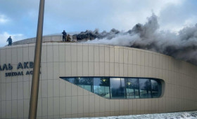 В Суздале при пожаре в аквапарке эвакуировали 210 человек