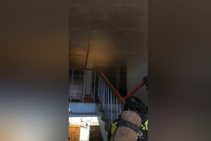 В Коврове на пожаре эвакуировали 10 человек 