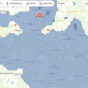 
Жителей Владимирской области предупредили об очередном снегопаде 