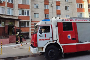 Из горящей многоэтажки во Владимире спасли 5 человек и еще 46 эвакуировали