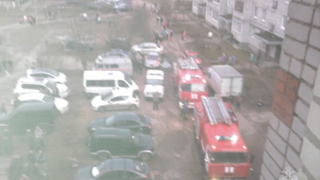 На пожаре в поселке под Петушками эвакуировали 8 взрослых и 2 детей