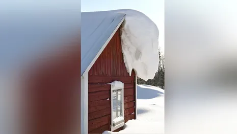 Во Владимирской области под тяжестью снега рухнули две крыши