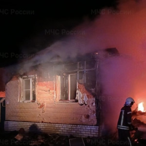 В Муроме частный дом загорелся из-за короткого замыкания